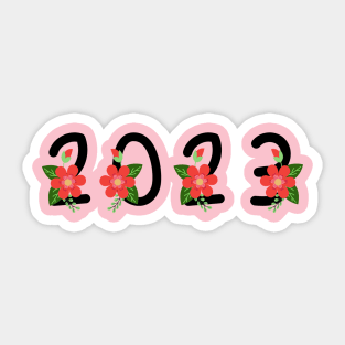 Happy new year 2023 t-shirt sticker Sticker